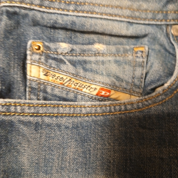 Diesel Zathan Men's Distressed Jeans - 36 - Picture 8 of 8